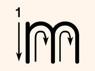Letter M Tracing