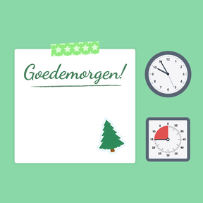 Dagschema: Thema Kerst