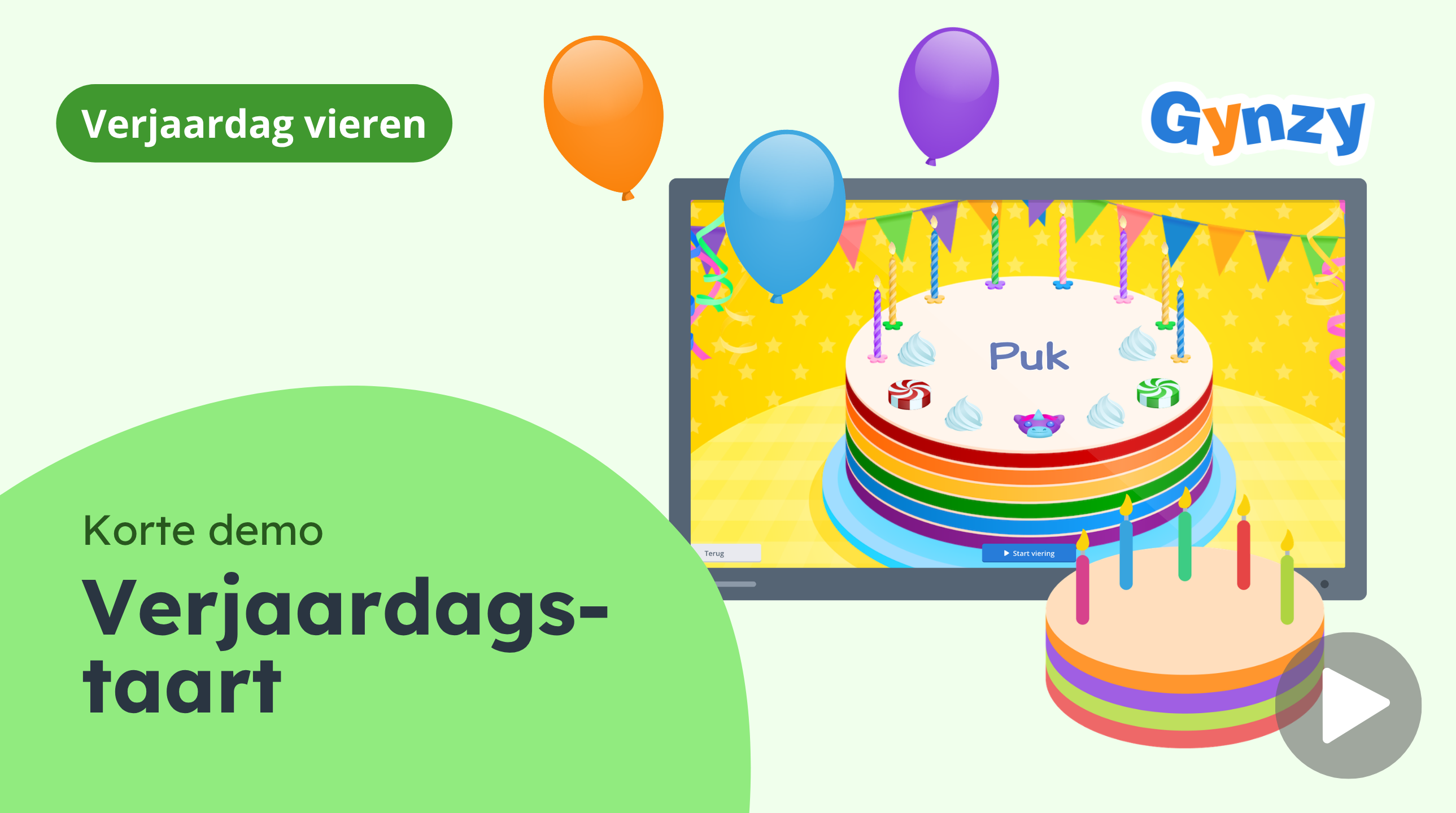 verjaardagstaart
