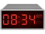 Telling time: Digital clock