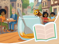 Leestekst Lente - Paniek op het terras