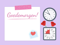 Dagschema: Thema Valentijnsdag