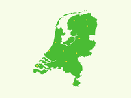 Topografie: Nederland - Land - Hoofdsteden