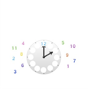 Introduction to telling time with analog clocks