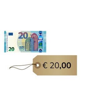 Gepast betalen van kommabedragen t/m 20 euro