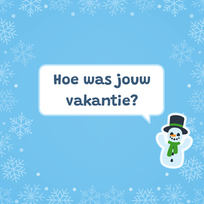 Vakantiepraat: Kerstvakantie