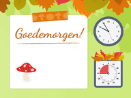 Dagschema: Thema Herfst