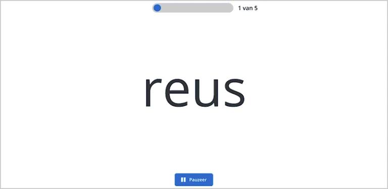 Voorbeeld Reus
