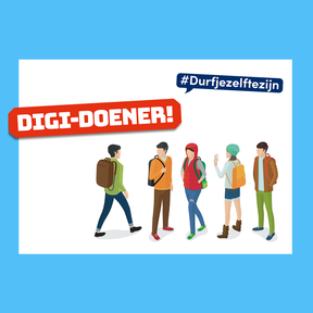 Digi-doener reeks: #durfjezelftezijn