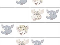 Sudoku: 4x4 (Animals)