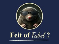 Feit of Fabel: Mollen zijn blind