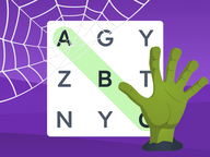 Woordzoeker: Halloween