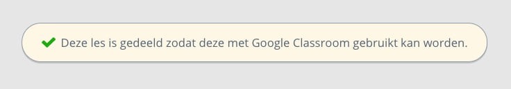 google classroom notificatie