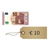Gepast betalen van hele bedragen t/m 10 euro