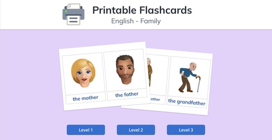 Ordförråd Flash Cards