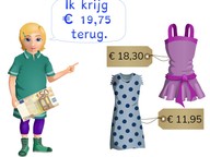 Aftrekken met drie of meer kommabedragen t/m 100 euro