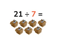 Solving the division table of 7