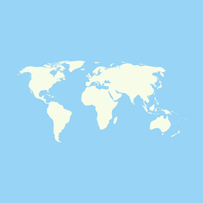 Topografie: Wereld - Aarde - Wateren