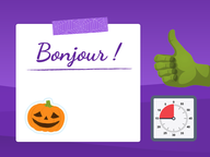 Planificateur de journée : Halloween