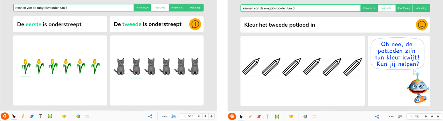 instructie les kleuters