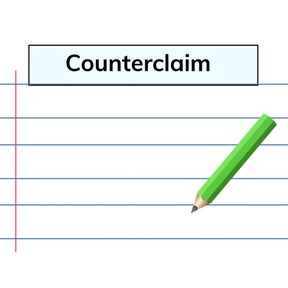 Writing counterclaims