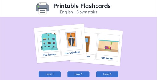 Ordforråd Flash Cards