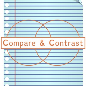 Organize a compare and contrast essay