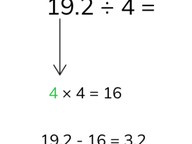 Dividing decimal numbers