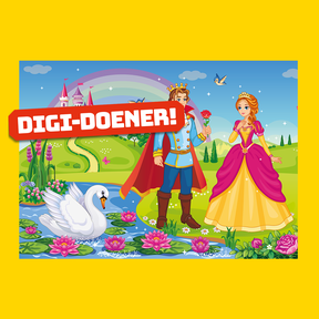 Digi-doener: Koning en prinses voor een dag