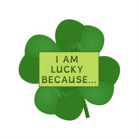 I am lucky because...