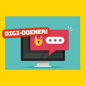Digi-doener: Zoek het geheime wachtwoord 