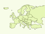 Topografie: Europa - Werelddeel - Landen