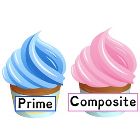 Prime and composite numbers up to 100