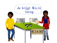 Teruggeven met kommabedragen t/m 20 euro