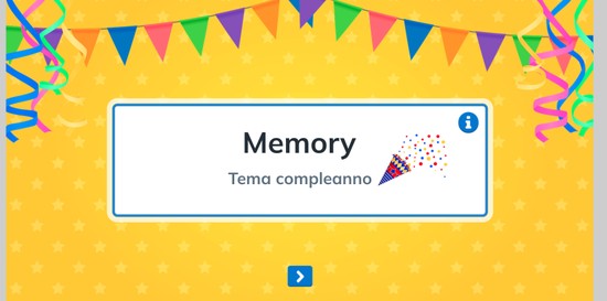 Memory: Tema compleanno