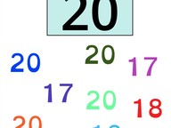 Recognizing numbers to 20