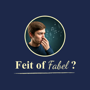 Feit of Fabel: Neuriën met je neus dicht?