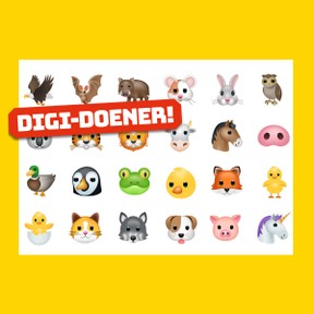 Digi-doener: Mijn emoji vriendenboek