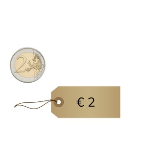 Gepast betalen van bedragen t/m 2 euro