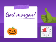 Dagplanerare: Halloween
