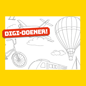 Digi-doener: Vervoer van de toekomst 4 | Teken een voertuig