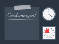 Dagschema: Donkere modus