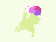 Topografie: Nederland - Streken - Noord-Nederland