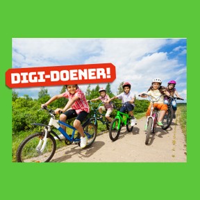 Digi-doener: Een fietstocht maken