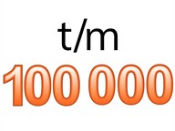 Kennen van de getallen t/m 100.000