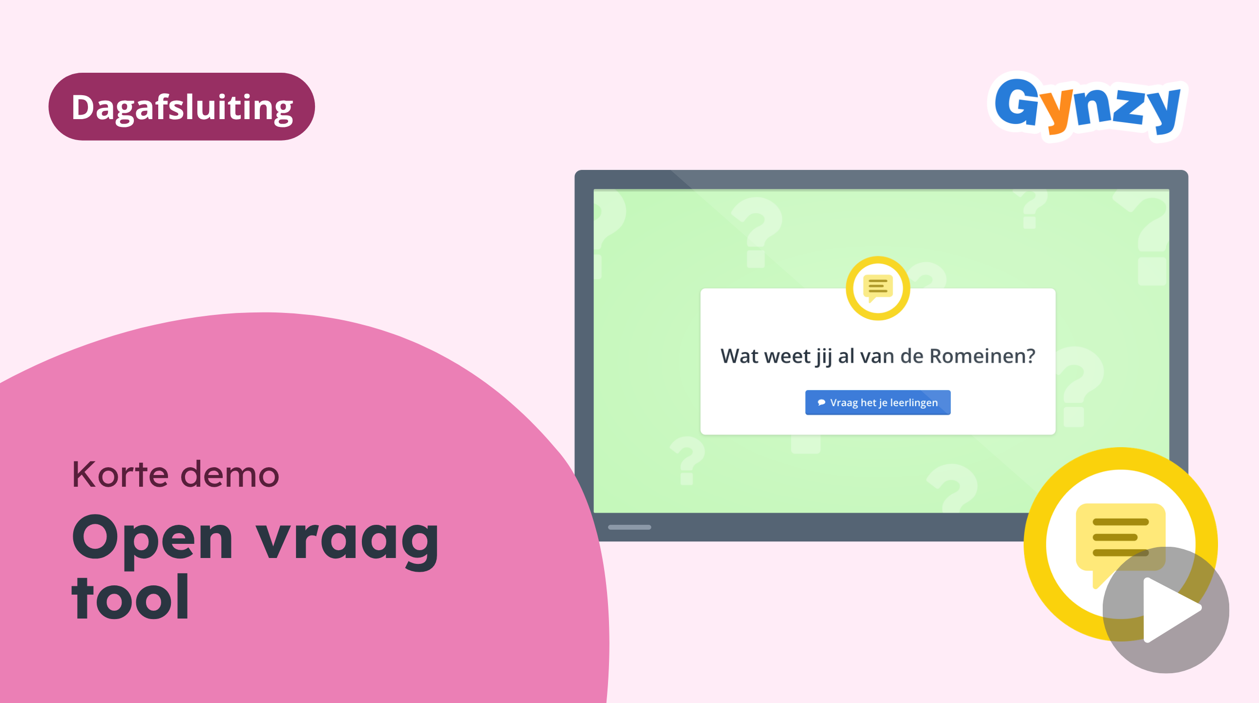 open vraag tool