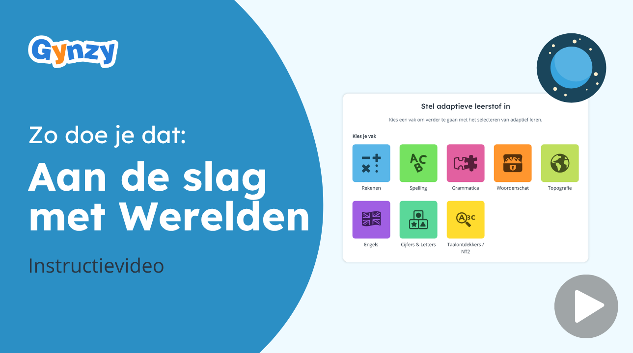Aan de slag met Werelden