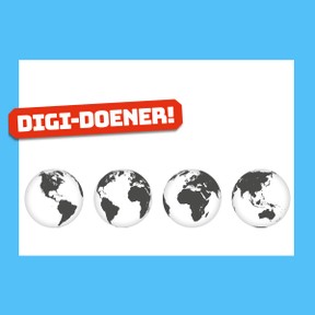 Digi-doener: Wereldsteden en reizen 3 | Platte kaarten