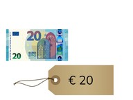 Gepast betalen van hele bedragen t/m 20 euro
