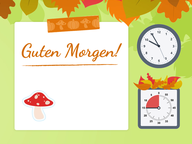 Tagesplaner: Herbst